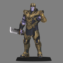 Thanos Yenilmezler oyunsonu 3d Yazdır hayret mcu model düşük poli 3d print model - Mito3D