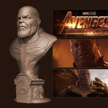 thanos avengers infinity war art 3d print model - Mito3D