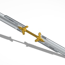 thanos batalla espada Moda 3d print model - Mito3D