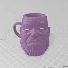thanos Tasse Glas matt home cup stan lee marvelstudios comics avengers marvel ironman 3d print model - Mito3D