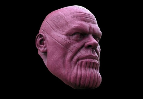Thanos baş Sanat Thanos Yenilmezler hayret dc komik Demir adam Tony sert Thor Loki minyatürler figürinler oyuncaklar koleksiyon sonsuzluk savaş mcu süper kahraman titan 3d print model - Mito3D