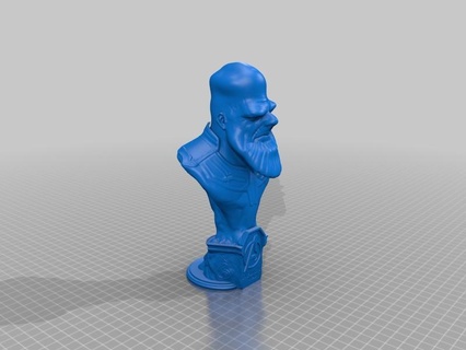 Thanos enfekte Yenilmezler özelleştirilmiş şekil heykeller 3d print model - Mito3D