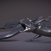 the dragon Tier Spielzeuge Kunst Spielzeug niedrig poly Mathematik rogue from Charakter Drachen 3d print model - Mito3D