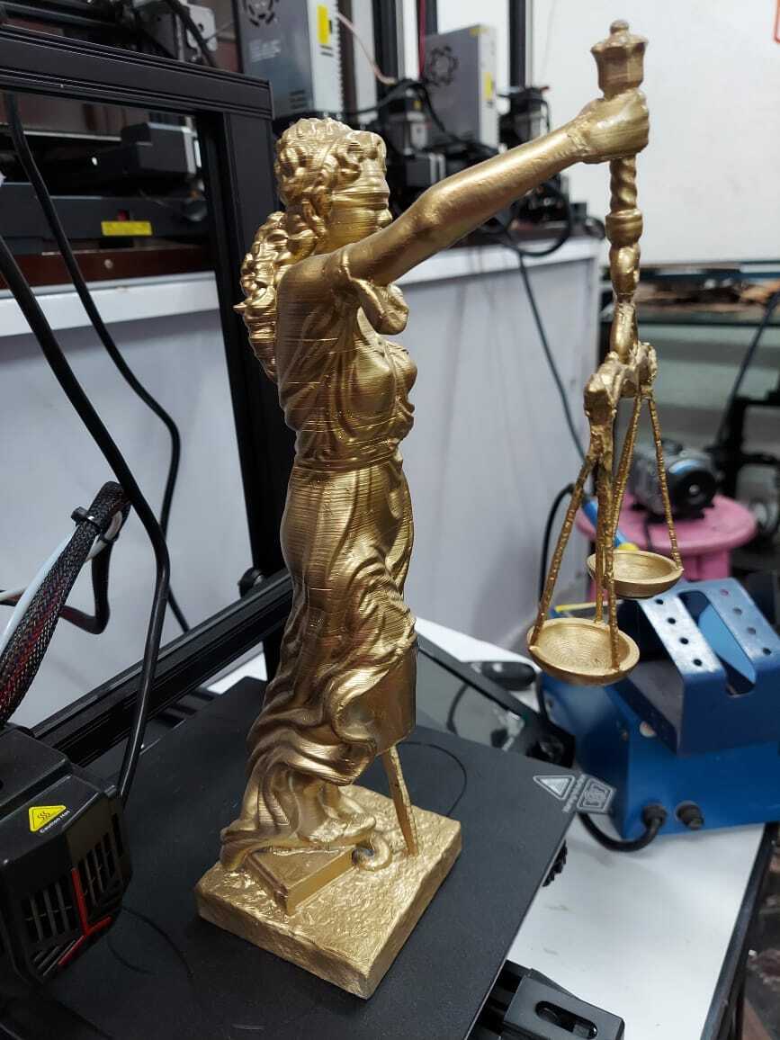 themis déesse Justice art cadeau avocat lic Artémis 3D print model - Mito3D