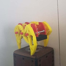 theo jansen flexible mecanismo articulación android araa cuadrúpedo drone juguete piernas robot strandbeests tpu filamento vehículo diy 3d print model - Mito3D