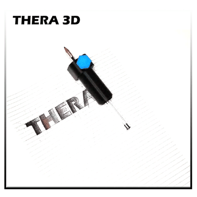 thera3d court stylo titulaire soutien l'écriture crayon accident vasculaire cérébral ictus poignée main écrivain écrire signature ergonomique 3d print model - Mito3D