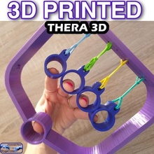 thera 3d finger trainer hand therapy tool rehabilitation occupational putty fitness strenghtening thera3d sport 3d print model - Mito3D