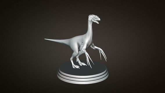 terizinossauro dinossauro 3d impressão brinquedo modelo brinquedos 3d print model - Mito3D