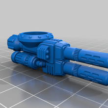 thermal cannon smaller knights model_robots 3d print model - Mito3D