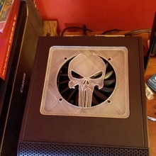 thermaltake core series punisher fan grill panel tool electronics 3d print model - Mito3D