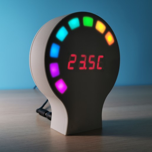 thermomètre revisité arduino la maison le 3D print model - Mito3D