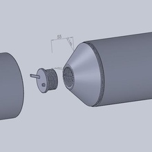 garrafa térmica gadget 3d print model - Mito3D
