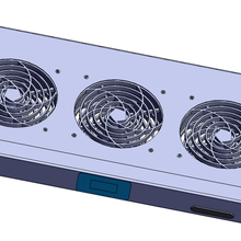 termostatik hayran tepsi 3d cad Catia tasarım 3d print model - Mito3D