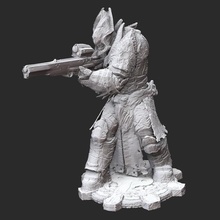 theron palace guard gears war 3d model stl file print game locust cog figure figurine miniature statue character 3d print model - Mito3D