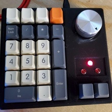 theultipad 23 Schlüssel Nummer Pad Macropad rotierend Encoder Gadget Tastatur mechanisch 3d print model - Mito3D