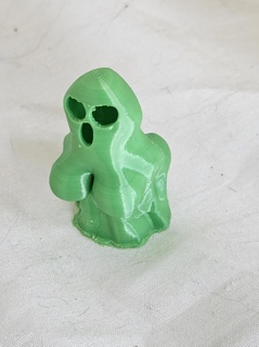 thicc ghost halloween spooky booty cute fun autumn fall decoration figure bust 3d print model - Mito3D