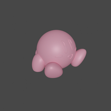 thicc Kirby art joues petits pains uwu 3d print model - Mito3D