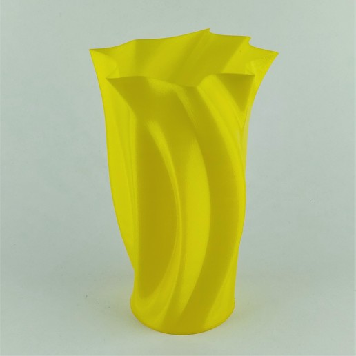 gruesas las flores del jarrón art de espesor la flor olla maceta creatividad creativo decoración decoraciones decorativos modo vaso los floreros florero 3D print model - Mito3D