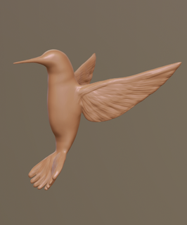 spessore colibrì 3d print model - Mito3D