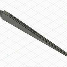 espessura calibre 1 20 mm ferramenta controle medida 3d print model - Mito3D