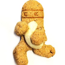 ladrón de pan jengibre corte casa cookie la navidad 3d print model - Mito3D