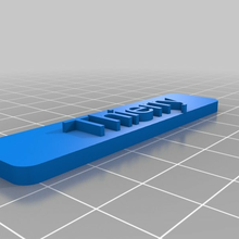 Thierry özelleştirilmiş işaretler_logları 3d print model - Mito3D