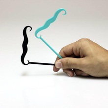 thin mustache various 3d print model - Mito3D
