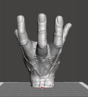 thing-wednesday companionon-hd print wednesday addams family hand 3d sculpture netflix horror 3d print model - Mito3D
