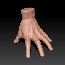 thing game figure figurine addams family hand model monster 3d print model - Mito3D