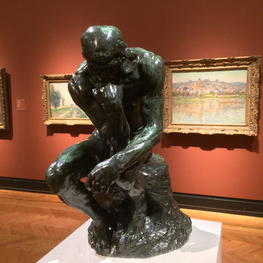 Denker Kunst auguste rodin le penseur Skulpturen 3D print model - Mito3D