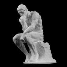 thinker rodin museum france art 3d print model - Mito3D