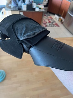 thokk glove safety mods - wrist & fingers hema hack longsword gloves 3d print model - Mito3D