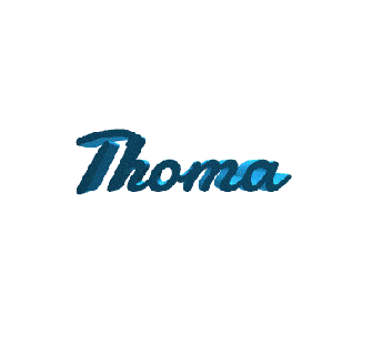 thoma boy male man first name decoration art home day bricoloup 3d 3d print model - Mito3D
