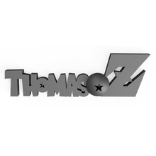 Thomas continuar pelota dbz decoración nombre personalizado z solicitud to medida 3d print model - Mito3D