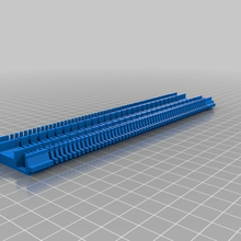 thomas trackmaster flexible track outer rails and friends the train toy_game_accessories 3d print model - Mito3D
