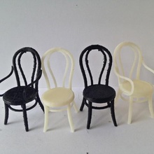 124 thonet chair home 1to24scale furniture toscale model 3d print model - Mito3D
