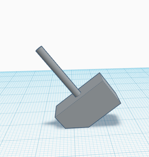 Thors Hammer thor 3d print model - Mito3D