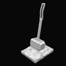 thor hammer çeşitli çekiç 3d print model - Mito3D