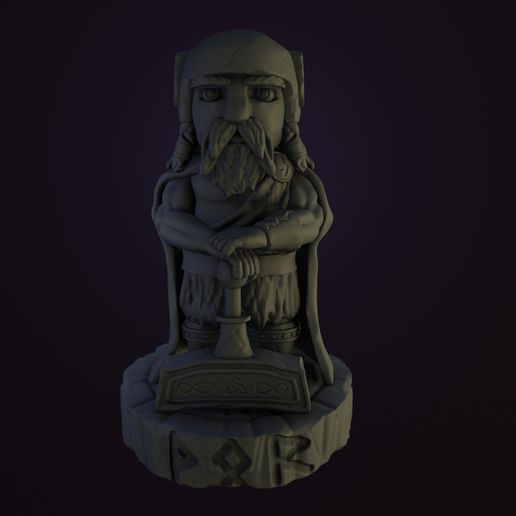 thor dios cultura nordico meraviglia serie personaje martillo casco base colecci mj lnir 3D print model - Mito3D