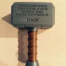 thor hammer- 3 pics game toy 3d print model - Mito3D