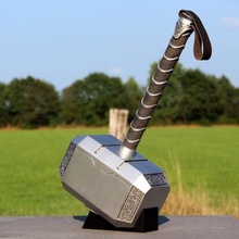 thor hammer mjolnir 4 avengers cosplay marvel movie prop replica props thors ragnarok costume 3d print model - Mito3D