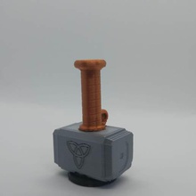 thor hammer nozzle various hookah bong shisha hoose marvel 3d print model - Mito3D