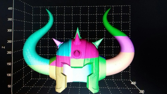 Thor casque échelle 1 19 pièces 3d print model - Mito3D