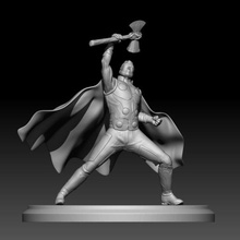 thor modelo 3d a arte model3d imprimir homem anatomia herói marvel 3d print model - Mito3D