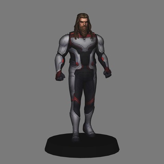 Thor quantum terno vingadores jogo poli MCU maravilha cinemático universo 3d print model - Mito3D