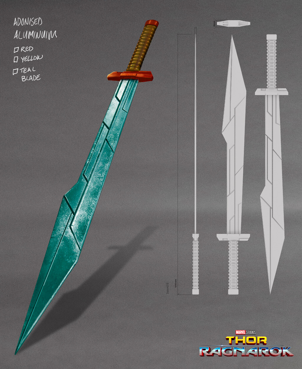 Thor ragnarok espada 3D print model - Mito3D