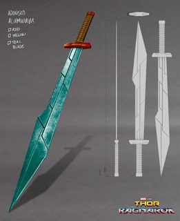 Thor ragnarok espada Thor ragnarok 3d print model - Mito3D