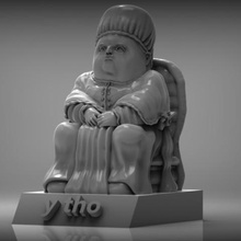 tho art models ytho warhammer tabletop statue miniature meme gift funny figure emperor bust 3d print model - Mito3D