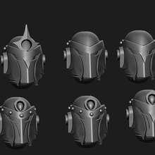thorn lord helmets 3d print model - Mito3D