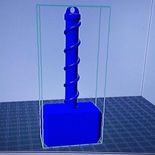 thors Hammer 3d print model - Mito3D